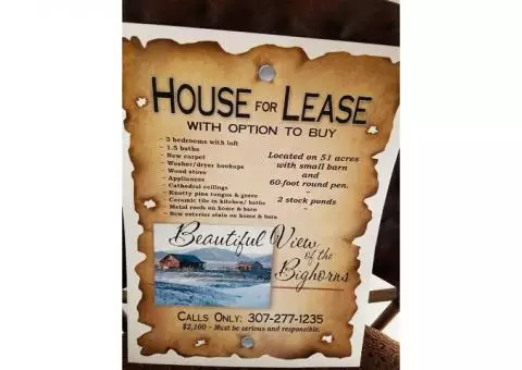 House for lease